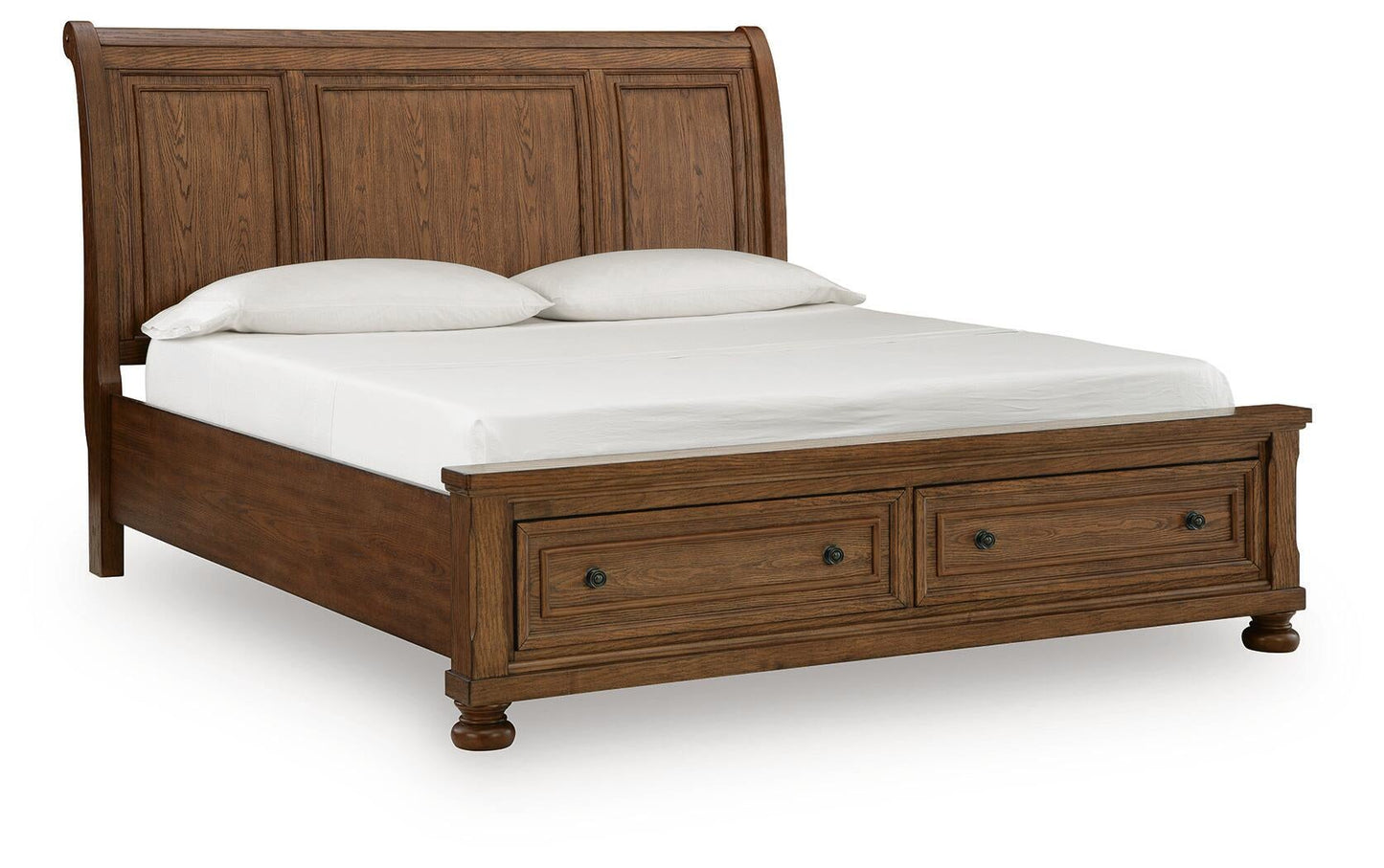 Zackaryn California King Sleigh Storage Bed