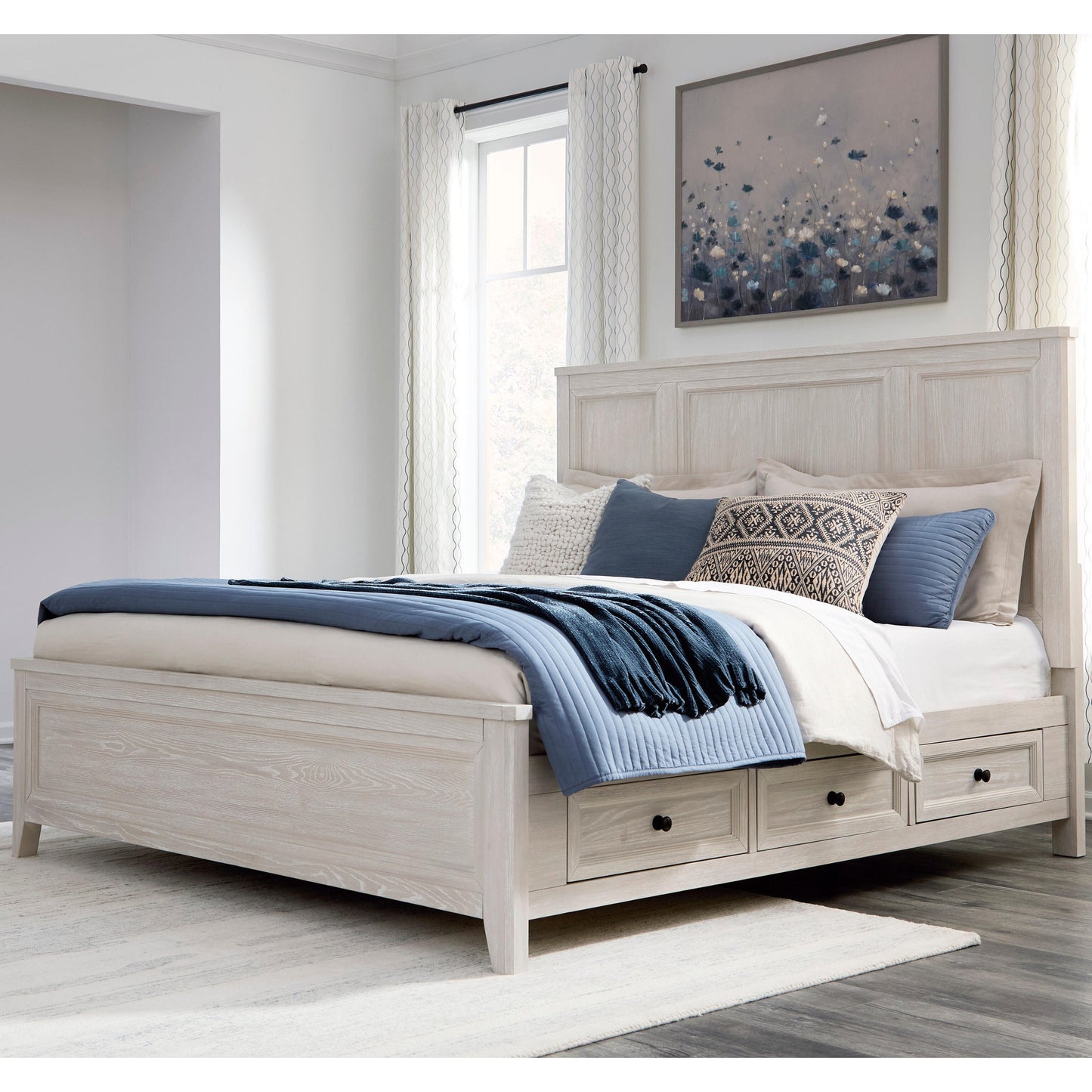 Darbonton California King Panel Storage Bed