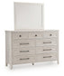 Darbonton Dresser and Mirror