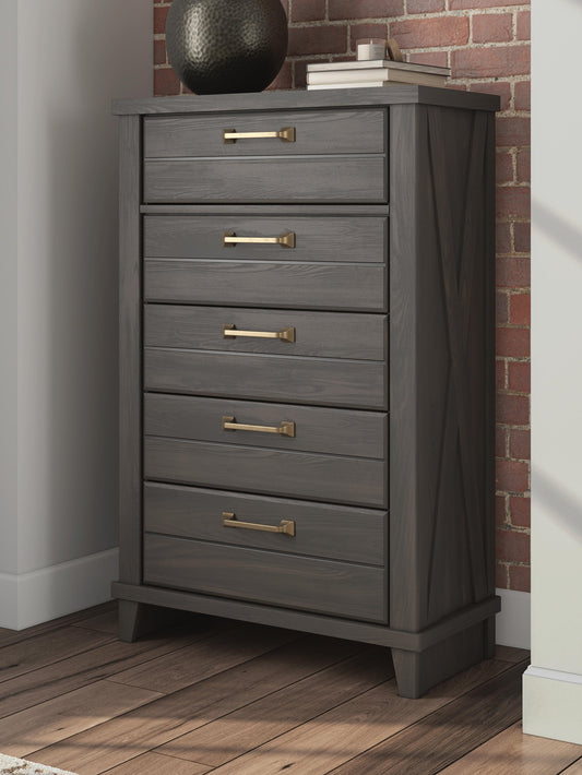 Vonitta Bay Five Drawer Chest