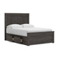Vonitta Bay Full Panel Bed with 2 Sided Storage