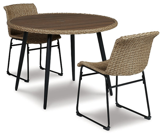 Amaris Outdoor Dining Table and 2 Chairs
