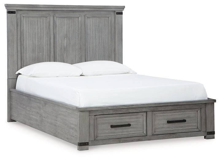 Russelyn Queen Storage Bed with Dresser