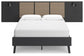 Charlang Full Panel Platform Bed with Dresser and Chest