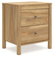 Bermacy Two Drawer Night Stand